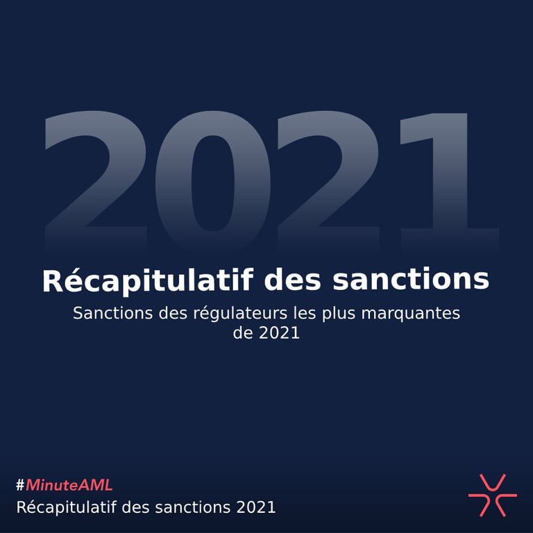 #MinuteAML : Quelles sanctions en 2021 ?